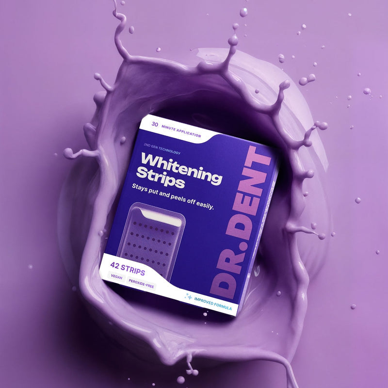 Violet Teeth Brightening Strips