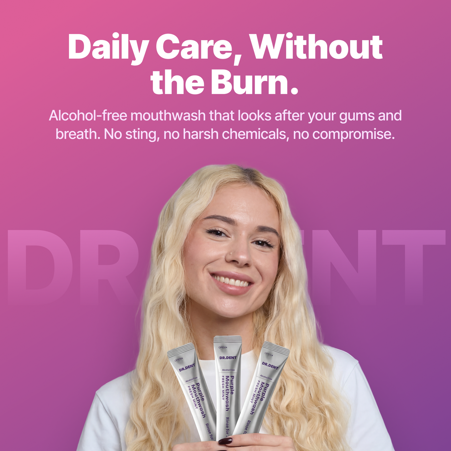 Violet Color-Correcting Mouth Rinse